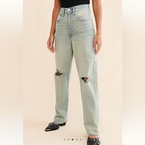 Edwin Kayla Distressed Jeans. Size 29